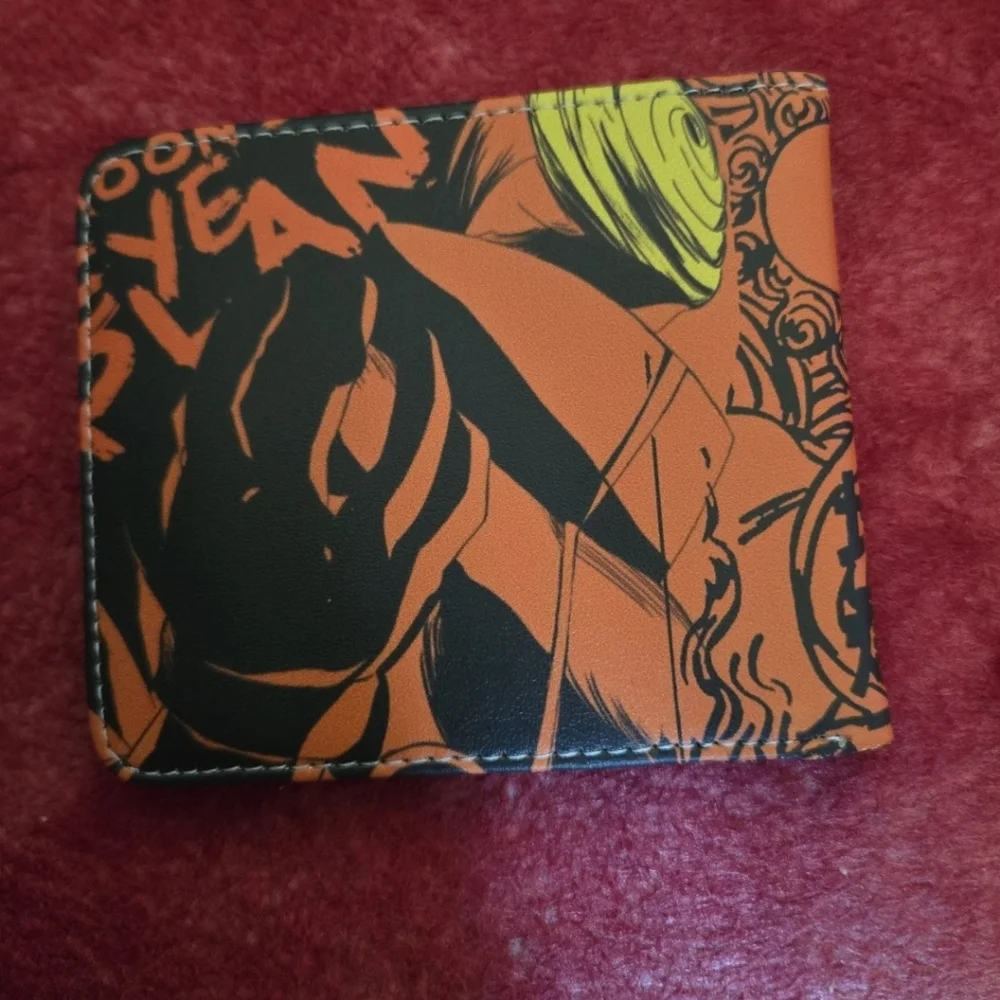 New Naruto akatsuki anime manga leather wallet